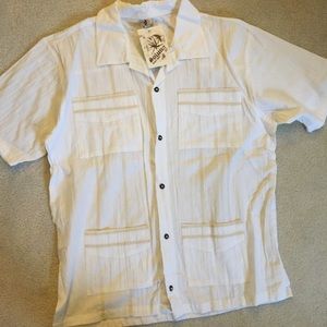 Button Down White Top